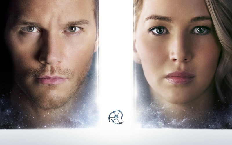 body part, two people, human face, males, real people, lawrence, 4K, actress, movie, young men, headshot, people, passengers, Passengers 2016, cris pratt