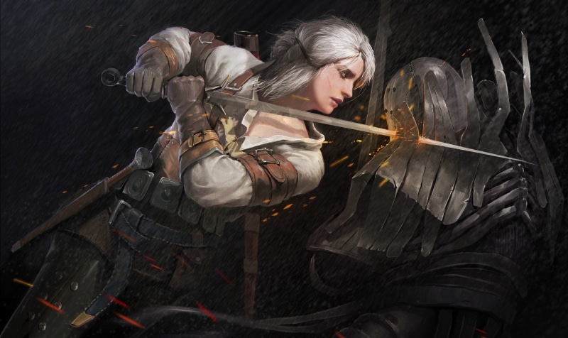 CRIS, The Witcher 3: Wild Hunt, CD Projekt RED, Ciri, Cirilla Fiona Elen Riannon, 1080P