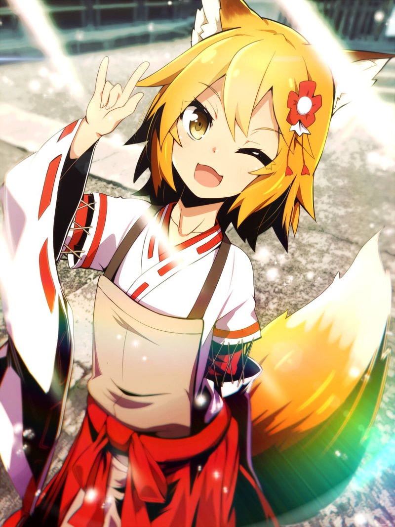 anime girls, 720P, animal ears, kitsunemimi, anime, Sewayaki Kitsune no Senko-san
