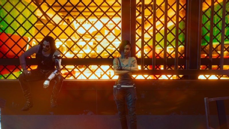 4K, Cyberpunk 2077, CD Projekt RED, Judy Alvarez, Johnny Silverhand