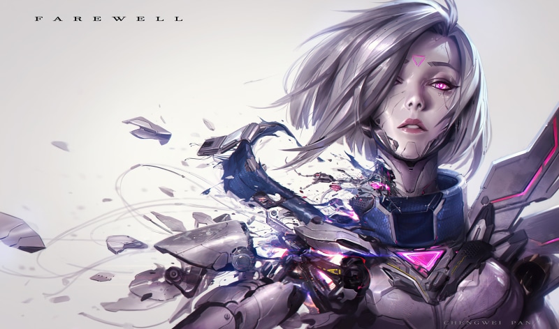 2K, video game art, fantasy girl, Chengwei Pan, Fiora (League of Legends), League of Legends