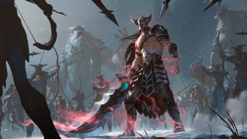 Tryndamere (League of Legends), Video Game, Legends of Runeterra, 1080P