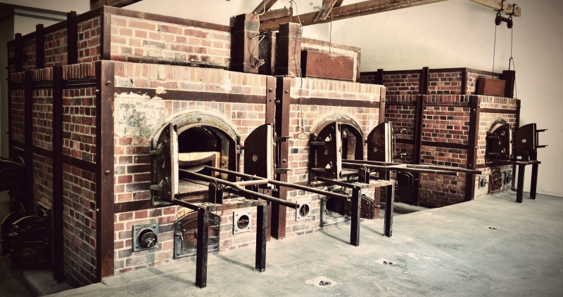 kz, cruel, built structure, machinery, metal, equipment, appliance, no people, arch, old-fashioned, indoors, past, 2K, Crematorium, bad, Dachau, day, memorial