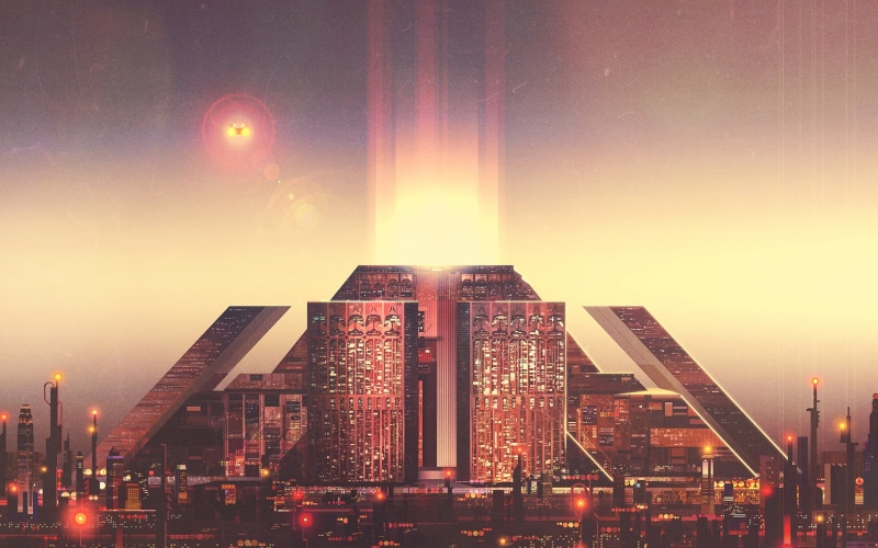 Blade Runner 2049, City, Movie, Building, Futuristic, 1080P
