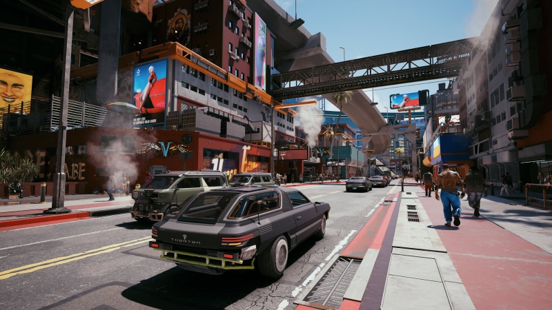 Cyberpunk 2077, cyberpunk v, PC gaming, 4320p, reshade, game characters, 2K