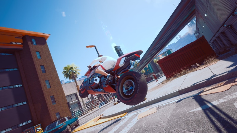 motorcycle, Female V, Cyberpunk 2077, Female Vee, 1080P