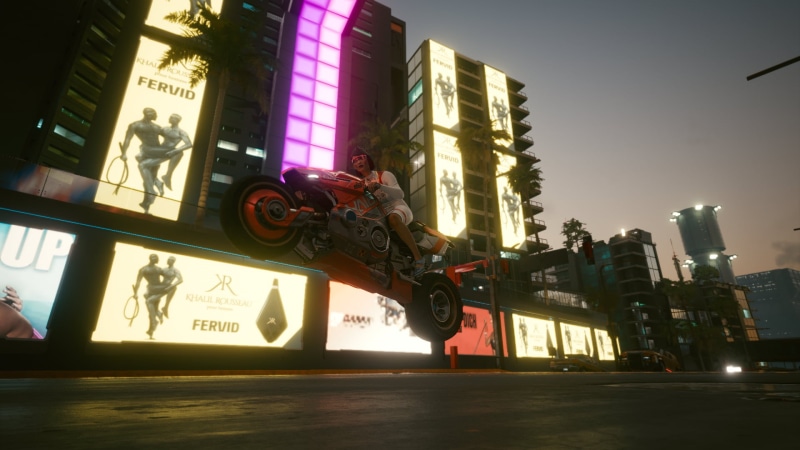 Cyberpunk 2077, 1080P, Female Vee, Female V, motorcycle