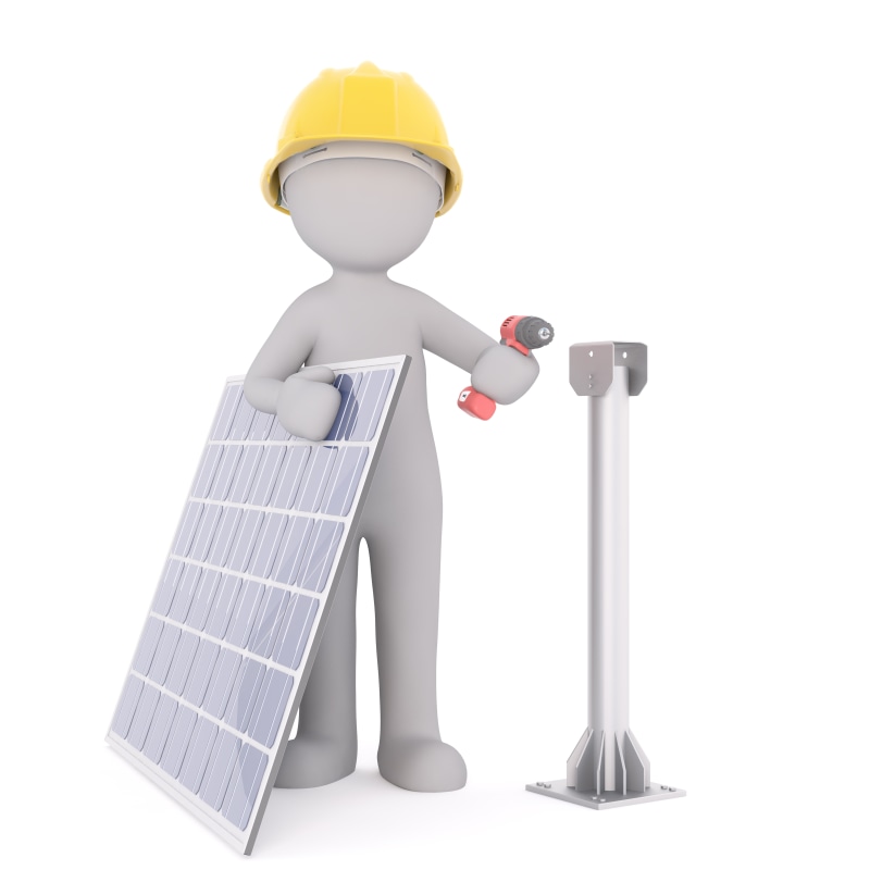 standing, people, solarworld, men, mount, day, 3d model, solar energy, 3d, white background, isolated, cut out, full length, full body, still life, male likeness