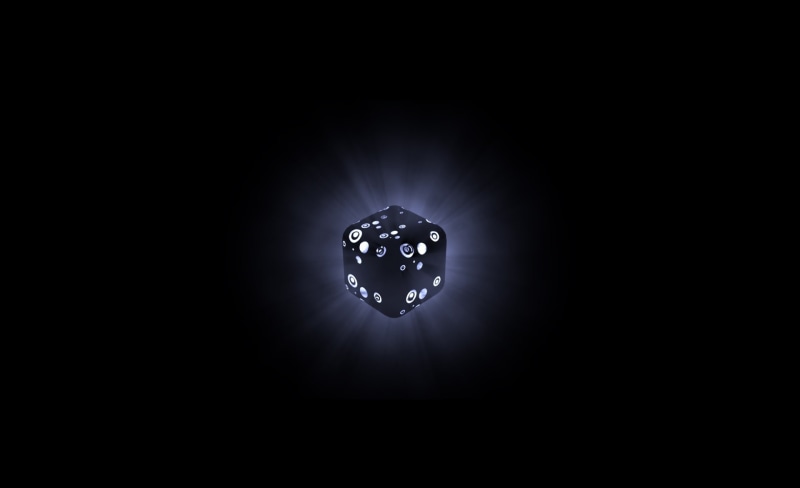 Black, no people, Aero, 1080P, light - natural phenomenon, studio shot, glowing, gambling, Dark, nightlife, Dice, shape, 4d, black color, black background