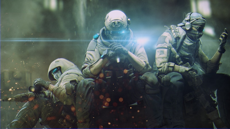 ghost, 1080P, weapons, recon, sparks, soldiers, equipment, Ghost Recon, glare