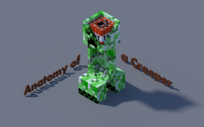 Minecraft, 720P, Video Game, Creeper (Minecraft), Mojang