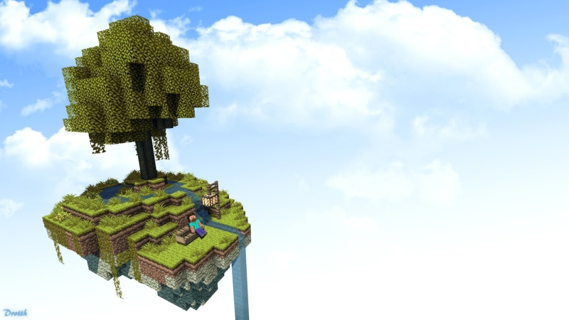 house, plant, green color, beautiful, sky, application, holiday, creativity, celebration, the sky, Minecraft, no people, cloud - Sky, architecture, roof