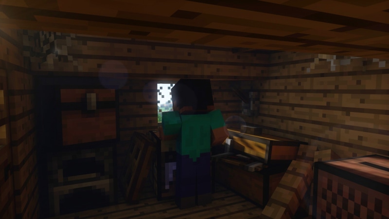 men, rear view, built structure, domestic room, day, occupation, 1080P, indoors, standing, holding, one person, window, real people, lifestyles, wood - material