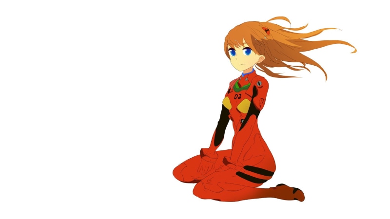 evangelion, 1080P, rebuild, asuka, neon, genesis, simple, langley, soryu, background