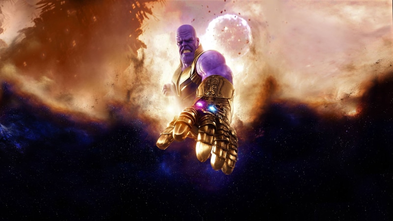 infinity, Avengers: Infinity War, 4K, gauntlet, marvel, Thanos, war, studios, 4K, avengers