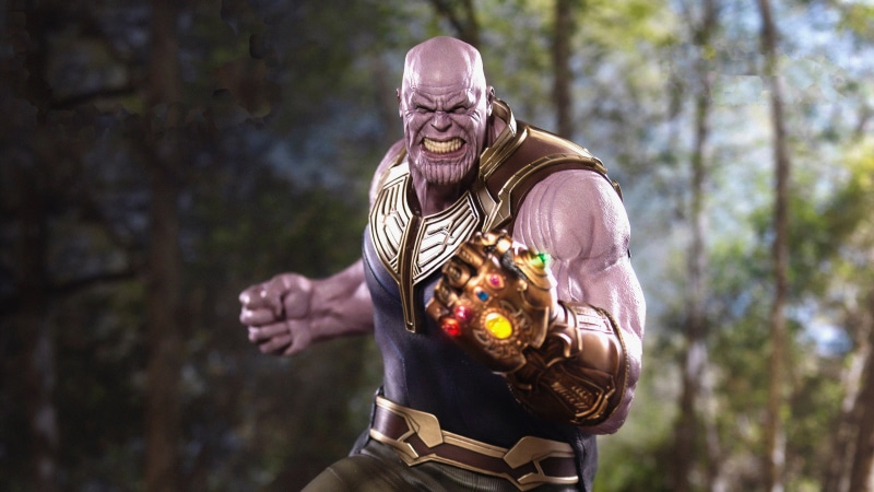 Infinity Gauntlet, 4K, Marvel Comics, Thanos, Comics