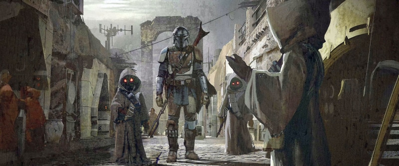 TV Show, The Mandalorian (TV Show), 2K, The Mandalorian
