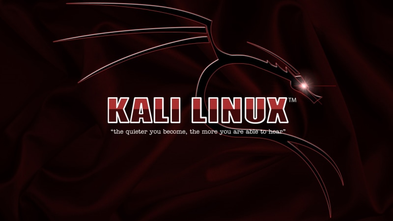 black background, communication, close-up, abstract, western script, arts culture and entertainment, movie theater, single object, studio shot, Kali Linux
