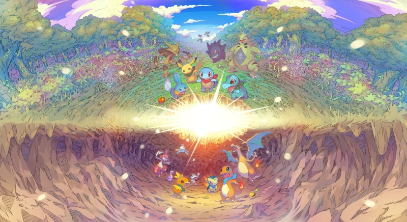 Magnemite (Pokémon), Pokémon Mystery Dungeon, Alakazam (Pokémon), Tyranitar (Pokémon), Pokémon Mystery Dungeon: Rescue Team DX, Gengar (Pokémon), Mudkip (Pokémon)