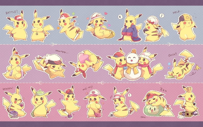 cartoon/comic, hd, pokemon, 1080P, pikachu