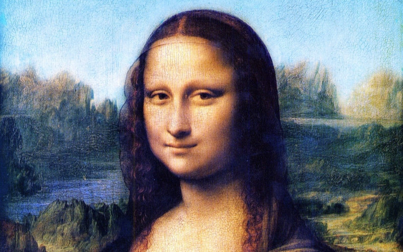 mona, painting, 1080P, lisa