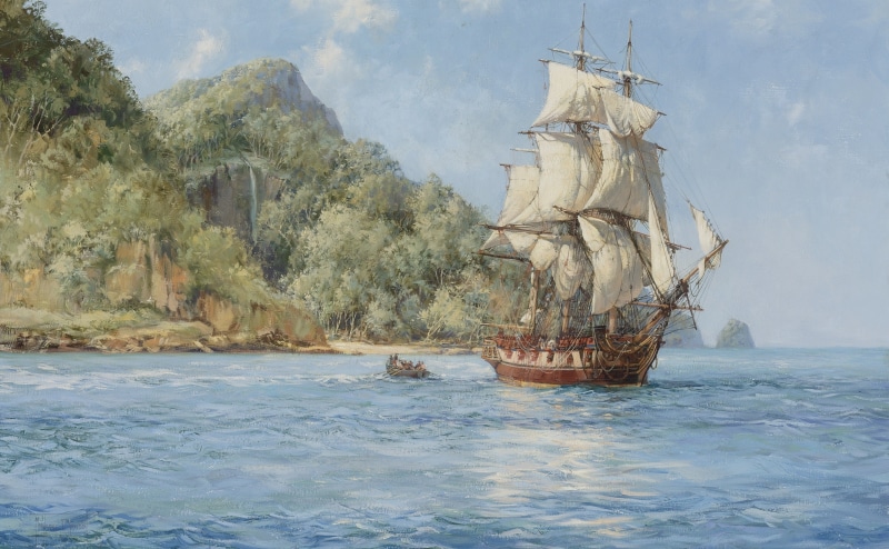 passenger craft, tall ship, sailing, nautical vessel, painting, craft, art and craft, shipwreck, passenger ship, day, Drawings, sailboat, history, boat