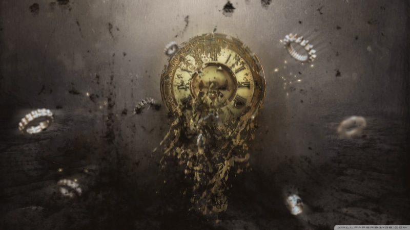 time, clocks, close-up, nature, 1080P, water, animal themes, the past, sea, ancient, creativity, digital, no people, gold, history, indoors, surreal, animal
