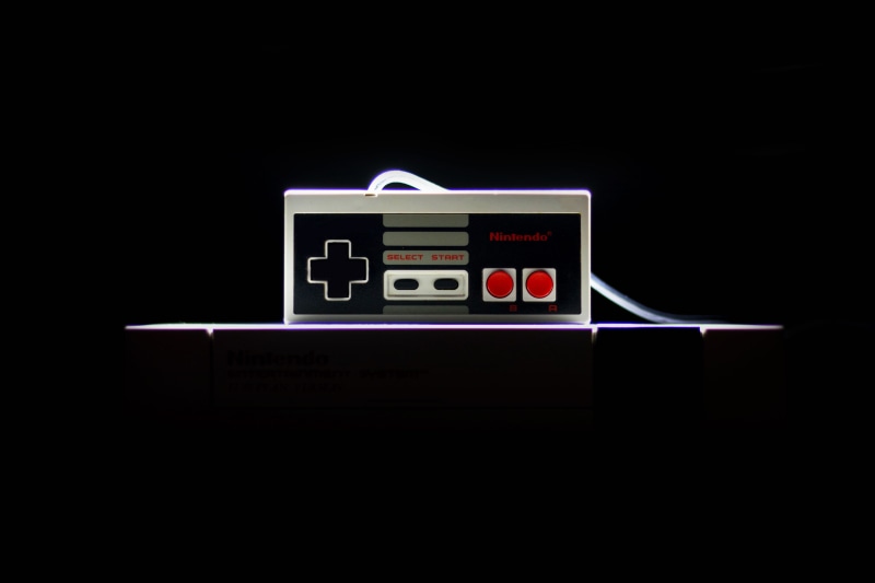 4K, cut out, copy space, communication, digital clock, clock, black color, red, game controller, no people, single object, arts culture and entertainment