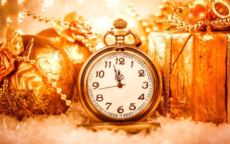 clock, timer, decoration, year, gift, holidays, new year, 2K, countdown, new