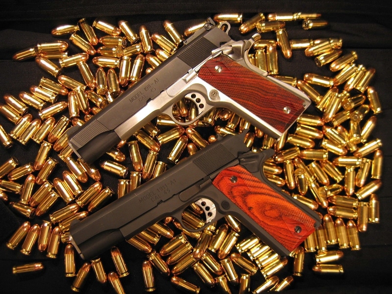 Handgun, 720P, 1911, ammunition, pistol, gun, M1911