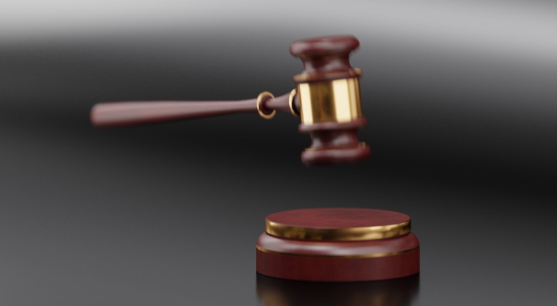 4K, legislation, authority, law, gray, sentence, indoors, gray background, focus on foreground, judgment, bid, close-up, legal system, gavel, bang, criminal