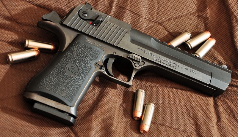 4K, desert, weapon, ammo, eagle, gun, military, pistol