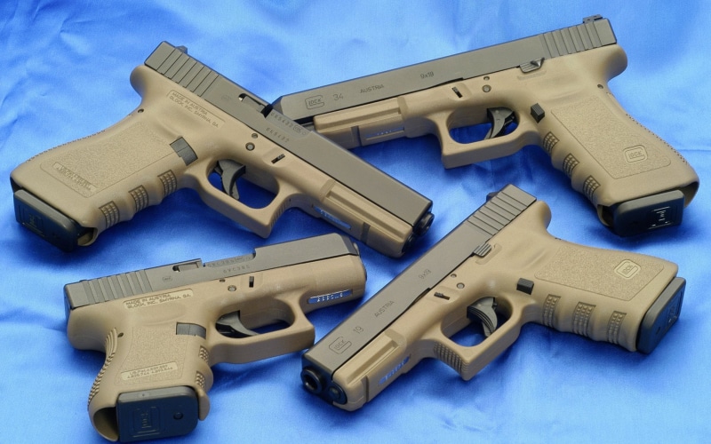 Glock 34, Glock 17, 1080P, Glock 19, Glock Pistol, Weapons, Glock 26