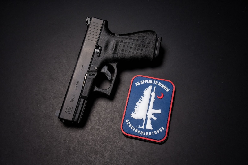 background, 1080P, gun, glock 19, macro