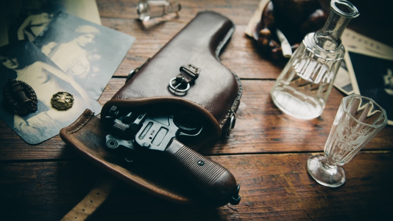 glasses, Photo, holster, gun, store, Mauser C96, " Mauser", table, 5K, weapons