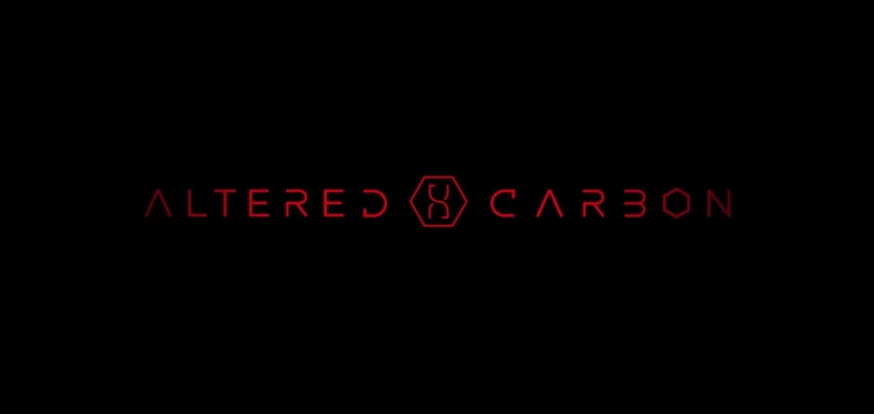 black, Simple Background, 720P, Altered Carbon, Dark, red