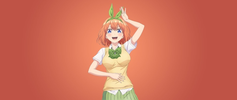The Quintessential Quintuplets, Anime, 5K, 5-Toubun no Hanayome, Yotsuba Nakano