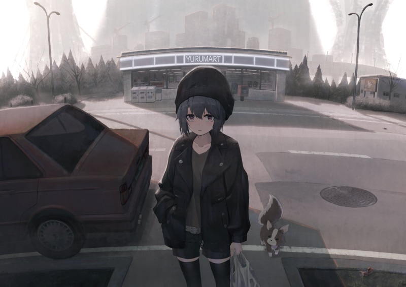 anime, Yuru Camp, 2K, Rin Shima