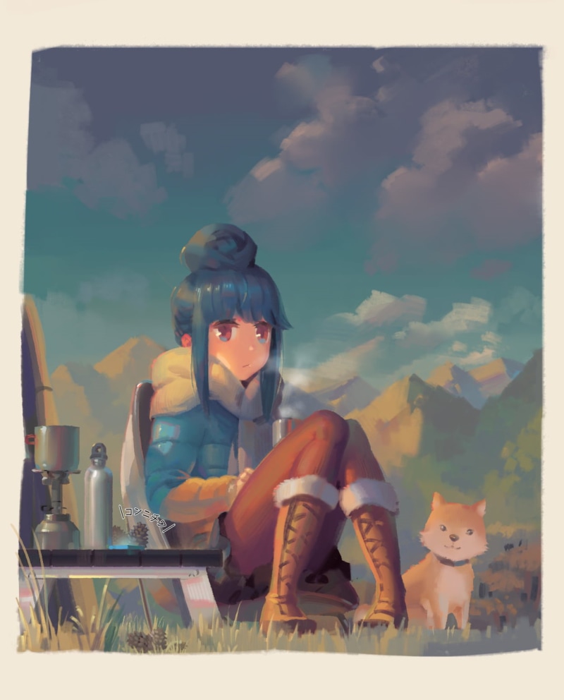 creativity, book, sky, male likeness, table, statue, Rin Shima, sculpture, 720P, representation, sitting, anime girls, cloud - sky, people, nature, full length