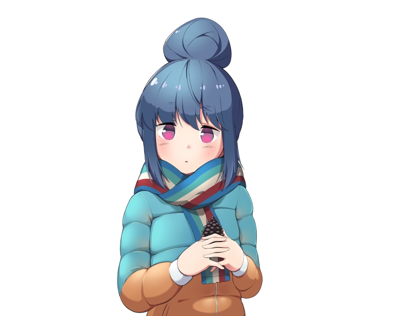 Anime, 2K, Rin Shima, Yuru Camp
