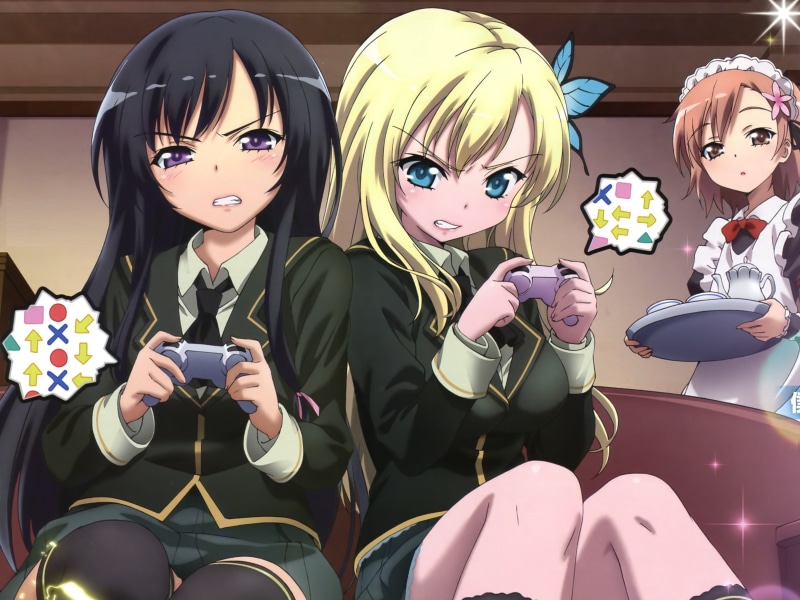 wireless technology, creativity, smart phone, anime girls, men, representation, Boku wa Tomodachi ga Sukunai, people, sitting, anime, brunette, child, 2K
