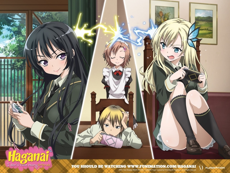 Boku Wa Tomodachi Ga Sukunai, Anime, Sena Kashiwazaki, Yozora Mikazuki, Kodaka Hasegawa, Yukimura Kusunoki, 1080P