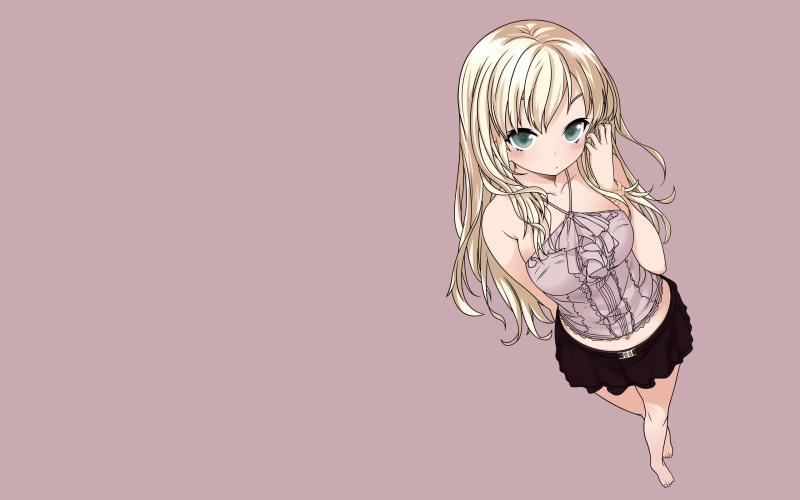 blonde, Boku wa Tomodachi ga Sukunai, anime, hairstyle, beauty, indoors, Kashiwazaki Sena, human hair, copy space, women, long hair, 2K, young adult, beautiful woman