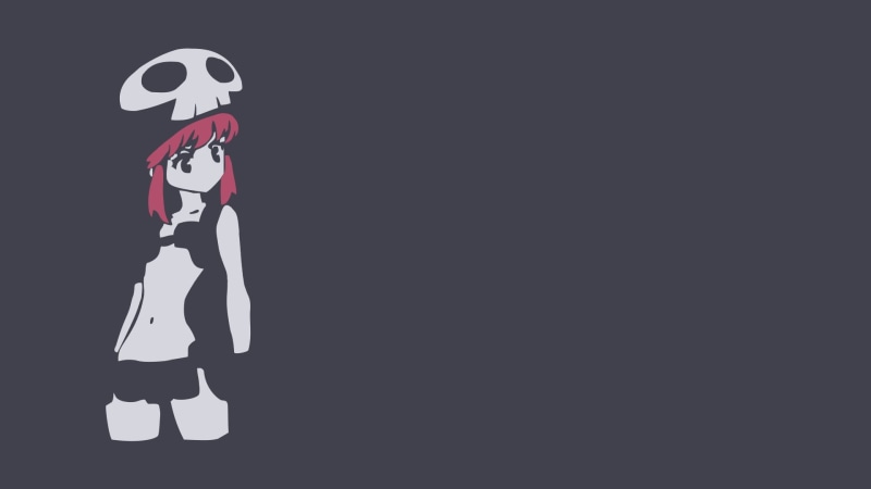 1080P, full length, front view, representation, toy, minimalism, night, cut out, single object, Kill la Kill, halloween, standing, anime vectors, studio shot