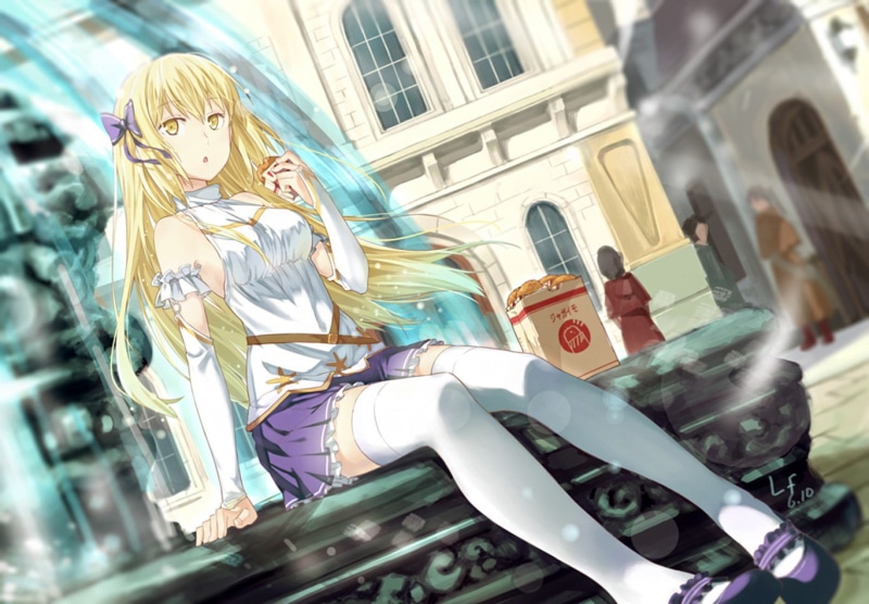 720P, Wallenstein Ais, artwork, anime, Dungeon ni Deai wo Motomeru no wa Machigatteiru Darou ka, anime girls