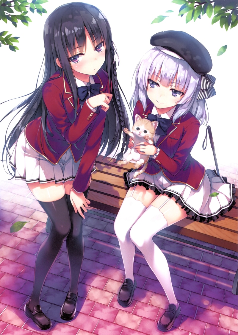 leisure activity, adult, girls, Youkoso Jitsuryoku Shijou Shugi no Kyoushitsu e, lifestyles, young adult, fashion, clothing, togetherness, real people