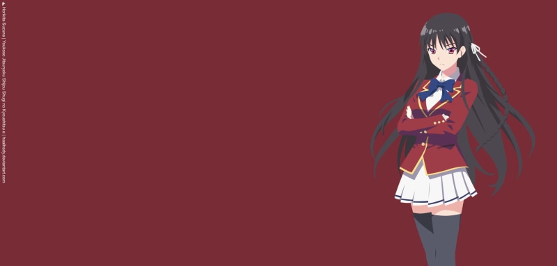 Anime, Suzune Horikita, 1080P, Classroom of the Elite