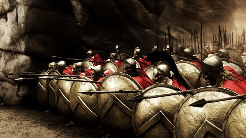protection, 1080P, the past, headwear, representation, history, Spear, no people, Movie, architecture, large group of objects, building, helmet, 300 (Movie)