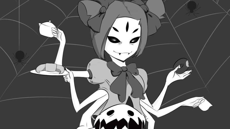 human Face, halloween, cartoon, Muffet, illustration, spooky, art, design, holiday - event, nature, positive emotion, horror, lifestyles, men, girl, human body part