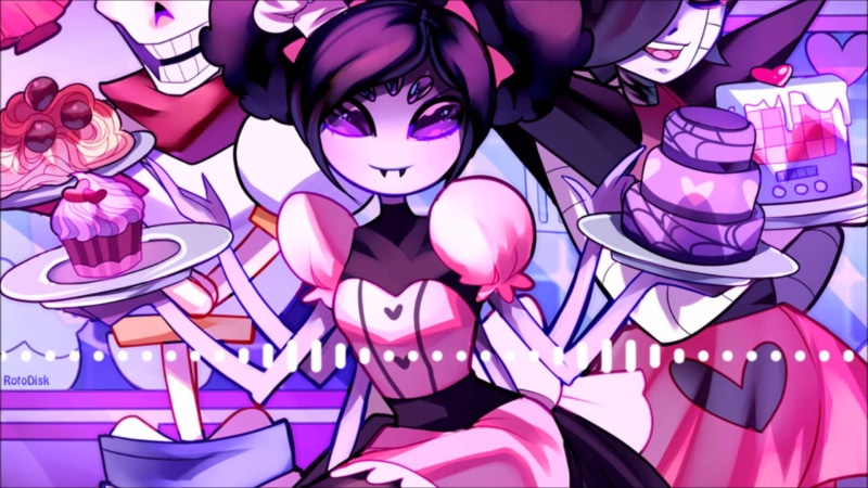 Undertale, Muffet (Undertale), 1080P, Video Game